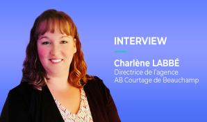 Charlène Labbé, directrice de l'agence AB Courtage de Beauchamp