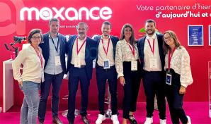 Photo de groupe de l'équipe maxance présente aux JDC 2024