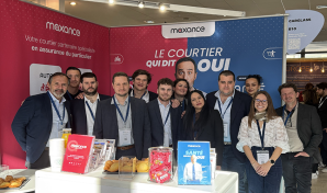 L'équipe Maxance aux Rendez-vous du Courtage de Marseille