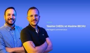 Yassine Chedli et Maxime Bechu