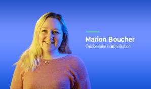 Marion Boucher, gestionnaire indemnisation